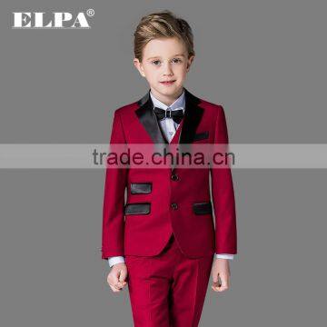 ELPA NXB0101 Formal Fancy Black 3 Piece Designer Boys Suits photo-2