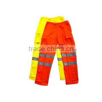 Men's Orange Hi Vis Trademark Trouser Pants
