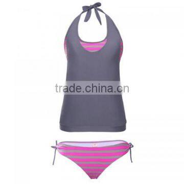 China Wholesale Two Piece Tankinis Set for Women Beachwear photo-2