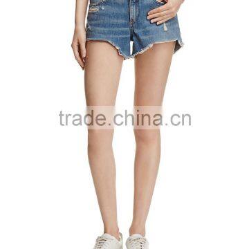 Newest Hot Sale Women Denim Jean Short Trouser Cutoff Shorts for Girl Lady Pant photo-4