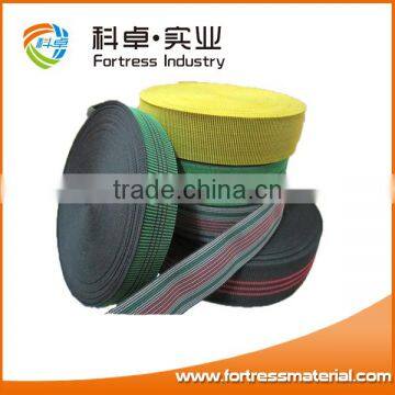 30mm green rubber wide elastic garment webbing
