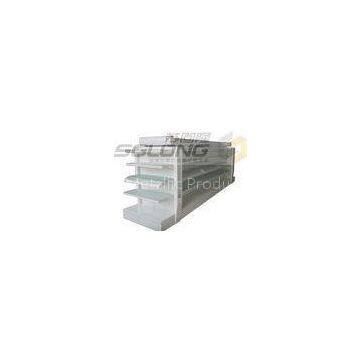 Metal Lotion Shelf Single / Double Sided Gondola Shelving Color Optional