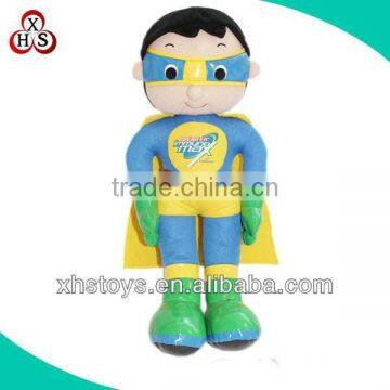 2015 cutom superman soft stuffed doll for boy