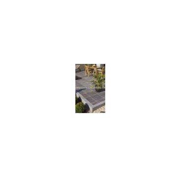 blue limestone flooring
