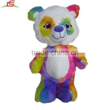 WHOLESALE STANDING PLUSH TOY RAINBOW PANDA TEDDY BEAR