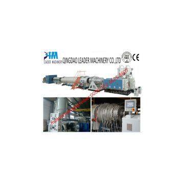 large caliber hdpe heat insulation pipe making machine