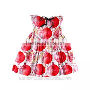 Patterns of different professional custom wholesale little girl beautiful cotton clothing