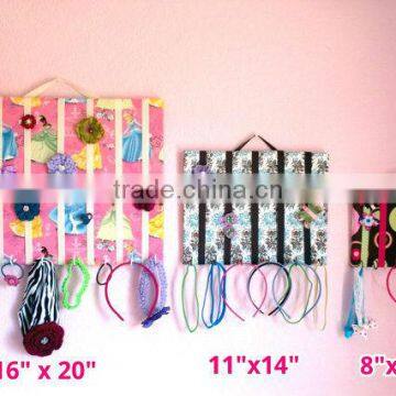 hair accessory storage board