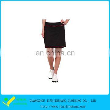 Personalizable 100% Polyester Custom Stright Design Pip Skirt For Women