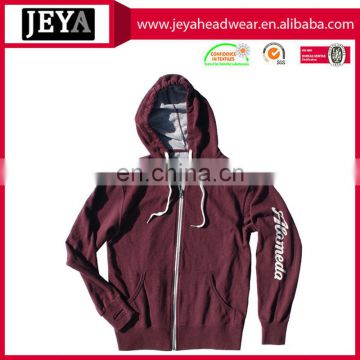 Super soft 80% Cotton 20% Poly Printed Logo Hoodie Styles for 2016