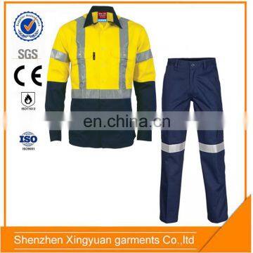 OEM Acid resistant Flame Resistant Anti-static arc flash welding suit