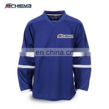 lace collar ice hockey jersey ewing pattern