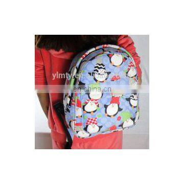 Custom sports children backpack laptop plush bags