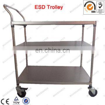 Stainless Steel ESD Trolley B0405