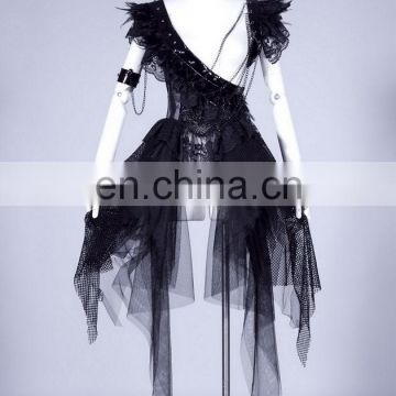 Gothic fetish style garment