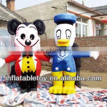 Inflatable Cartoon, Advertising Inflatables, Inflatable Mickey Mouse and Donald Duck