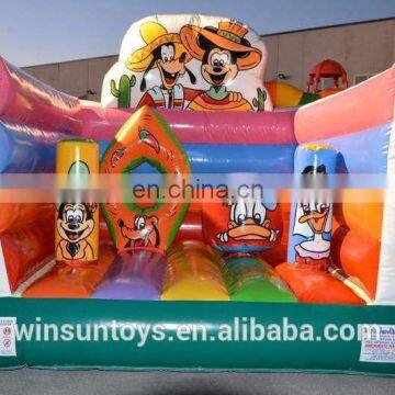 Commercial Inflatable Saltarello Gonfiabile Mexico Cartoon bouncing castle,bouncy castle,jumping castle