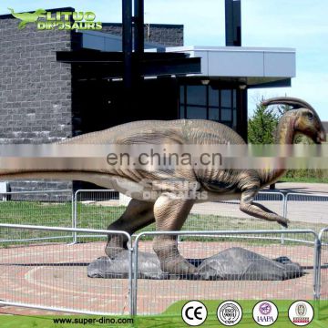 Dinosaur Park Settings Walking With Dinosaur Model