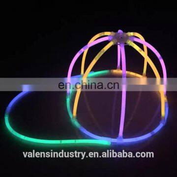 Glow Stick Innovative Combination DIY LED Flashing Light Up Glow in the Dark Hat Idea Party Favor for Party/Event/Vocal Concert