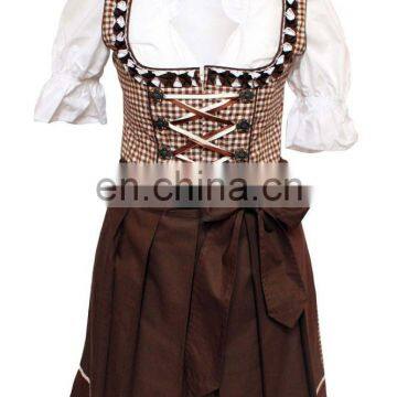 Women Custom Cotton Polyester Trachten New Mini Dirndl (Munich Dress)