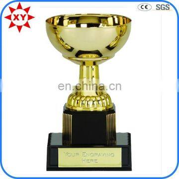 Souvenir items gold metal trophy for promotion