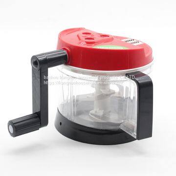 New Multi-function Manual food processor plastic swift magic chopper