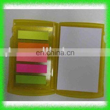 promotional customized notebook with notepad and hard cover