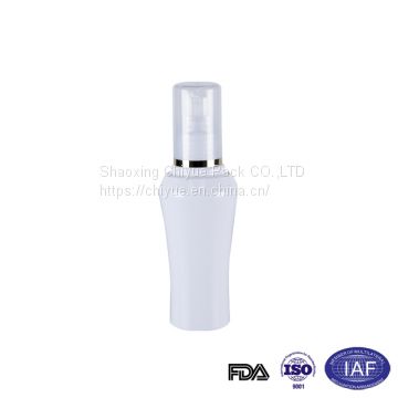 Small empty 60 ml white lotion container cosmetic pet bottles for sale