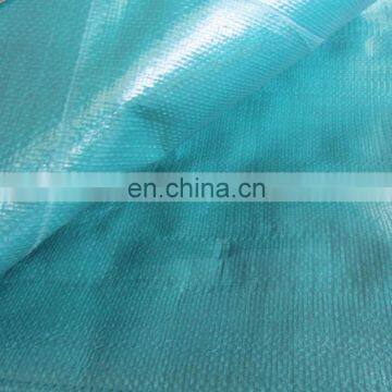 Blue PE Tarpaulin Packed In Rolls PE Waterproof Tarpaulin Sliver