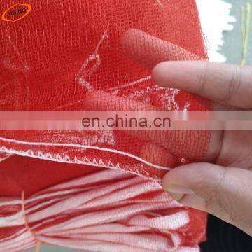 High quality HDPE round silk mesh bag