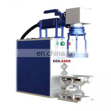 Small exquisite workmanship smart sale online 20w handled fiber laser marking machine price