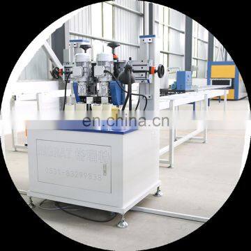 Automatic CNC knurling machine and strip insertion