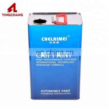 Customized Empty Rectangular Oil Tin Can With Large Capacity photo-2