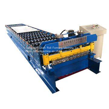 2019 good quality trpaezoidal stainless steel roll forming machine