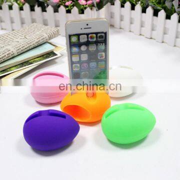 Universal Silicone Sound Reinforcement Base Bracket With Egg Shape for Mobile Phone photo-5