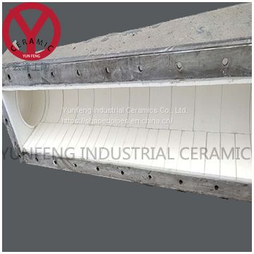 High Alumina Ceramic Cylinder From Pipe Lining Manufacturer