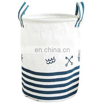 Recycled foldable cloth laundry basket