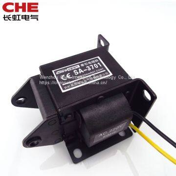 SA-3701 5.0kgf 49N 20mm push pull type tractive solenoid electromagnet for vending machine