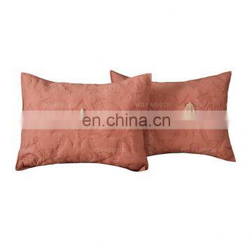 90gsm Microfiber Fabric Quilted Bedding Set Tassel Duvet Cover Set photo-5