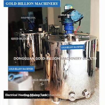 Mixing Vessel, Industrial Chemical Stainless Steel Liquid Mixing Tank, Liquid Detergent Production Equipment