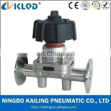 Manual operated pneumatic diaphragm valve KLGMF-15F