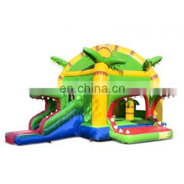 Multifunction Jungle Crocodile Bounce House Commercial Inflatable Jump Castle For Children