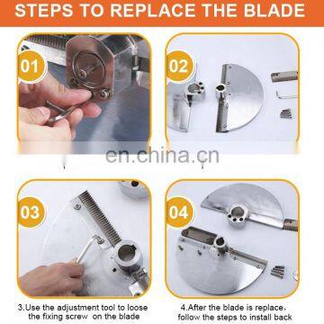 Hot Sell Stainless Steel Carrots Machine Vegetable Cutting Machine photo-6