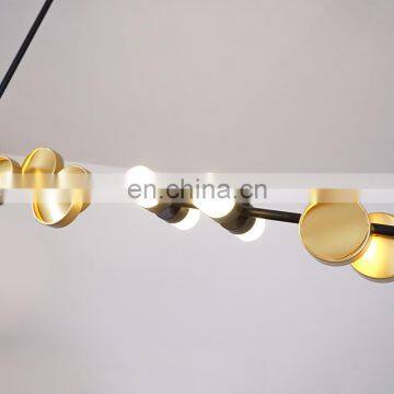 New Product Modern Gold Plated Chandelier Large Indoor Pendant Lamp photo-5
