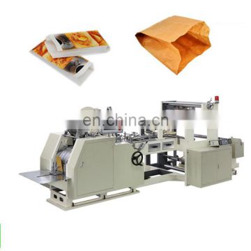 Cheap Price High Speed V Bottom Bread Paper Bag Making Machine For Food Shop