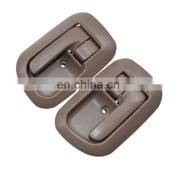 Beige 2Pcs Left Right Inside Door handles Kit For Toyota 1998-2003 SIENNA