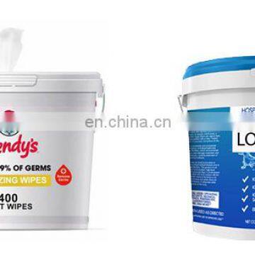 Ruly Personal OEM 3L 4L 5L 8L 9L 10L 5 Liter Gym Wet Wipes Roll Dispenser Bucket Plastic Dispenser photo-4