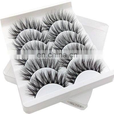 Thick Eyelash Long Soft Lashes Full Strip Lashes 3D Multi-layered  Eyelashes Natural Soft Style Full Strip Eye Lash