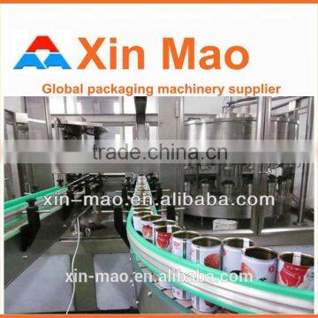 Carbonated soft drink canning machine
