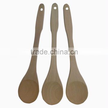 flat wooden spoon for cooking